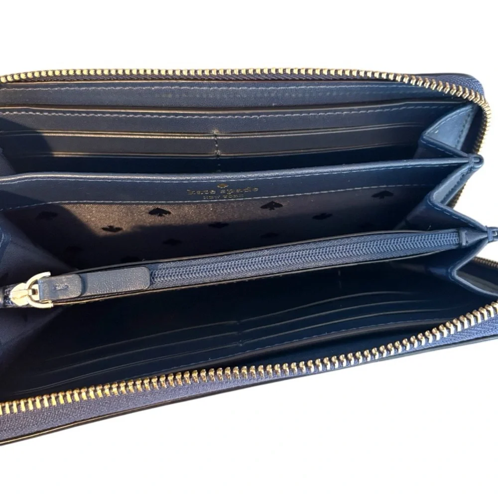 NWOT Kate Spade Spice Things Up Camel Ziparound Wallet - Picture 3 of 3